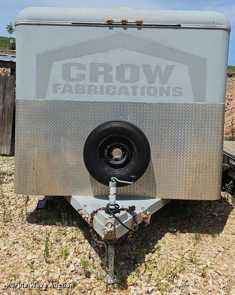 image for item NT9875 2001 W-W  enclosed cargo trailer