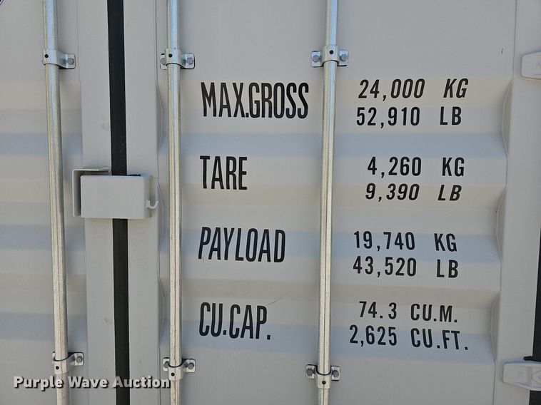 image for item NT9887 2022  shipping container