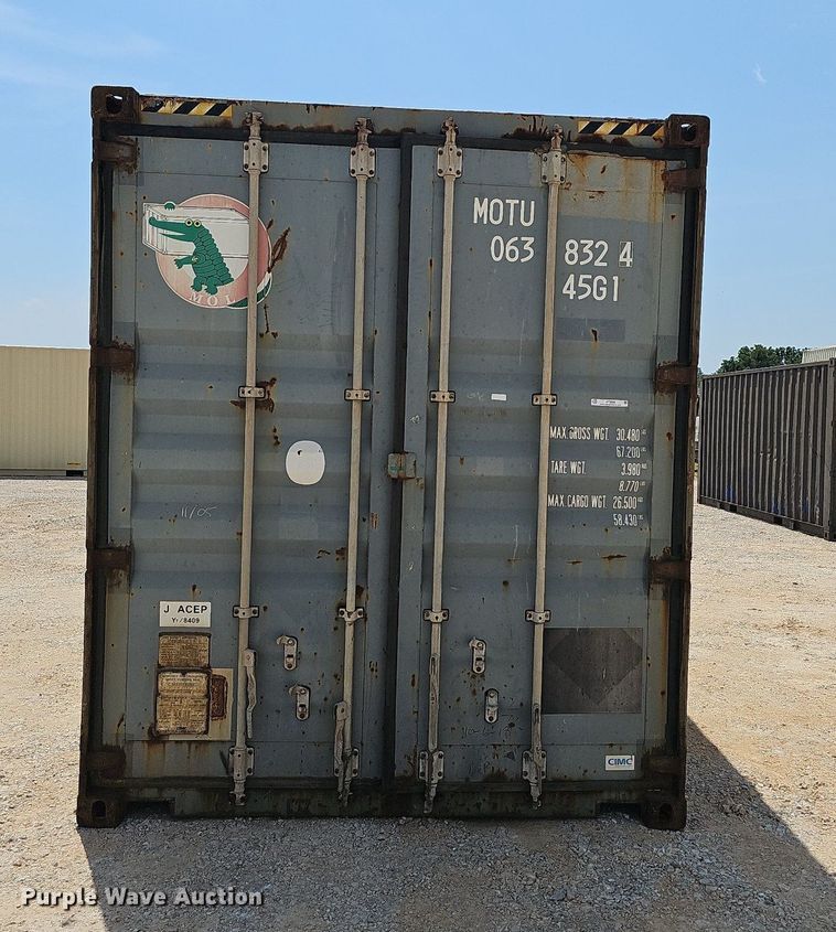 image for item NT9888 2005 Meganium High Cube  shipping container