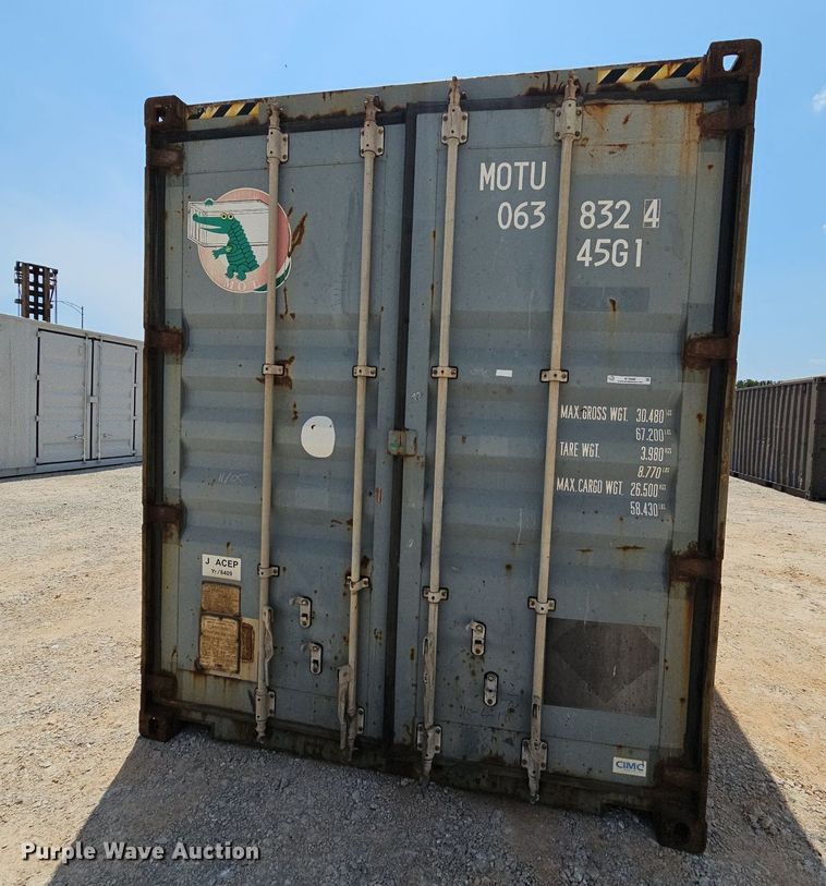 image for item NT9888 2005 Meganium High Cube  shipping container