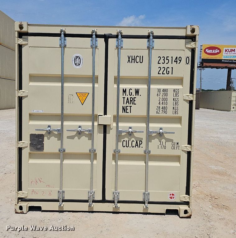 image for item NT9890 2022  shipping container
