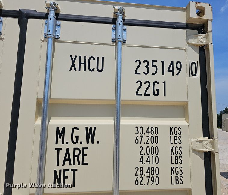 image for item NT9890 2022  shipping container