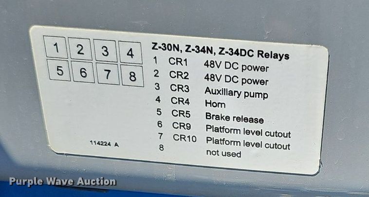 image for item NU9132 2013 Genie Z34/22N  boom lift