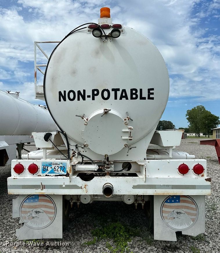 image for item OC9138 2014 Shop built  tank trailer