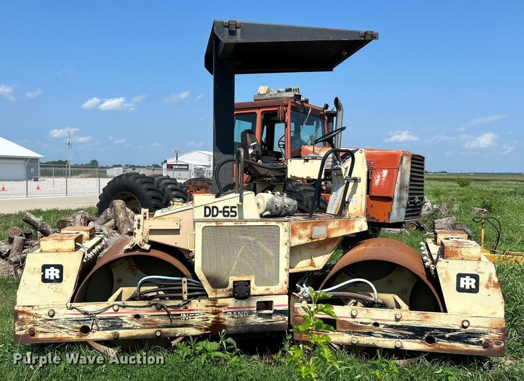 image for item OK9745 1996 Ingersoll Rand DD-65  double drum vibratory roller