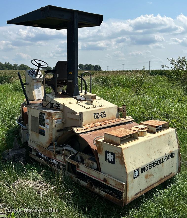 image for item OK9745 1996 Ingersoll Rand DD-65  double drum vibratory roller