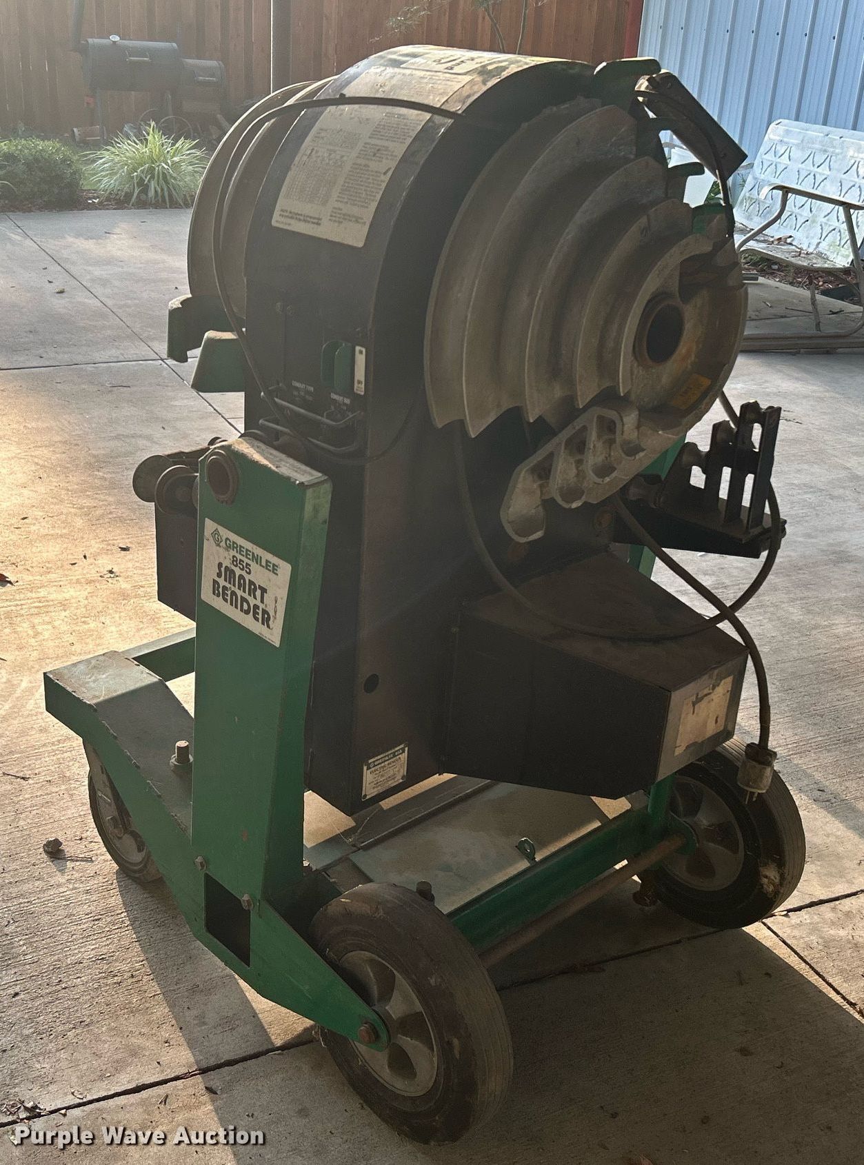 Greenlee 855 Smart Bender conduit bender in Broken Arrow, OK Item