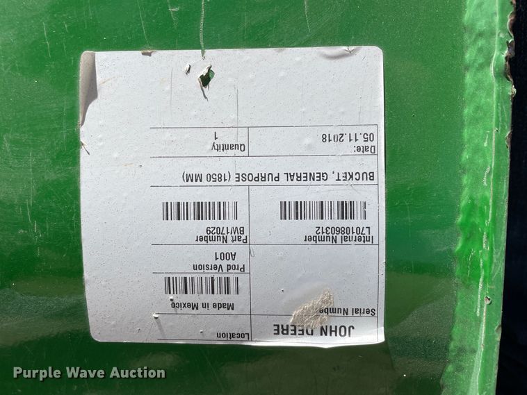 image for item DN4730 2018 John Deere 5075E  MFWD tractor