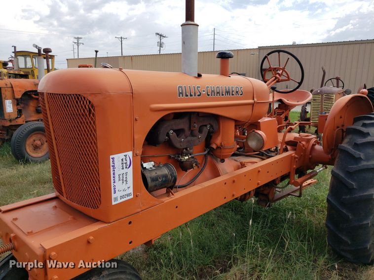 image for item DO2985 Allis Chalmers WD  tractor