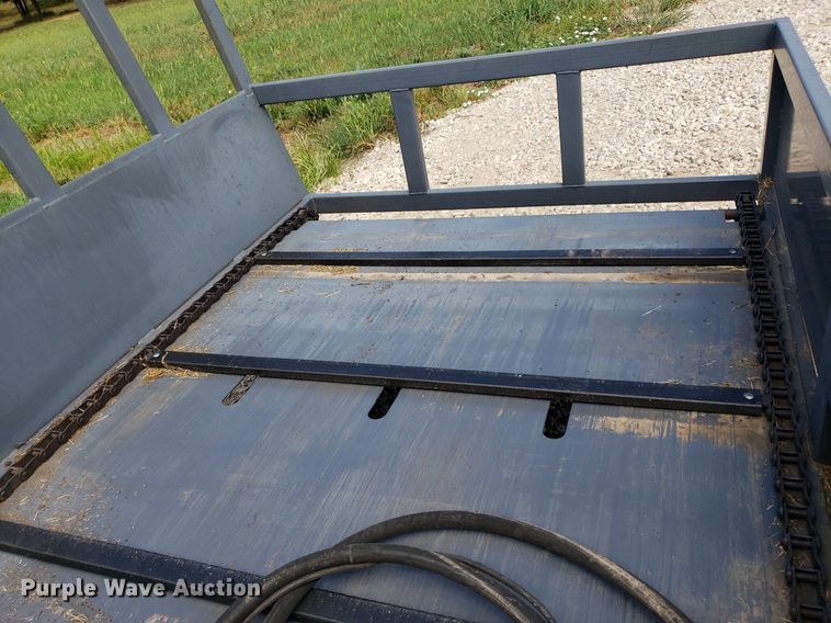 image for item DO3018 Top Notch  skid steer bale processor