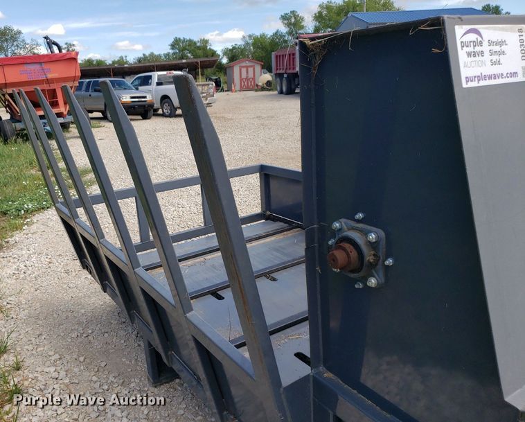 image for item DO3018 Top Notch  skid steer bale processor