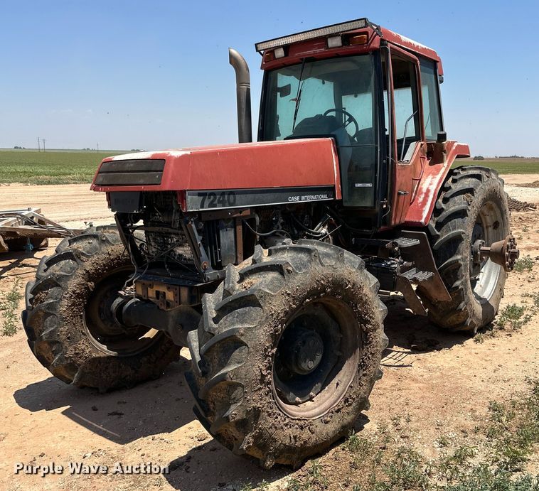 image for item KM9865 1994 Case IH 7240  MFWD tractor