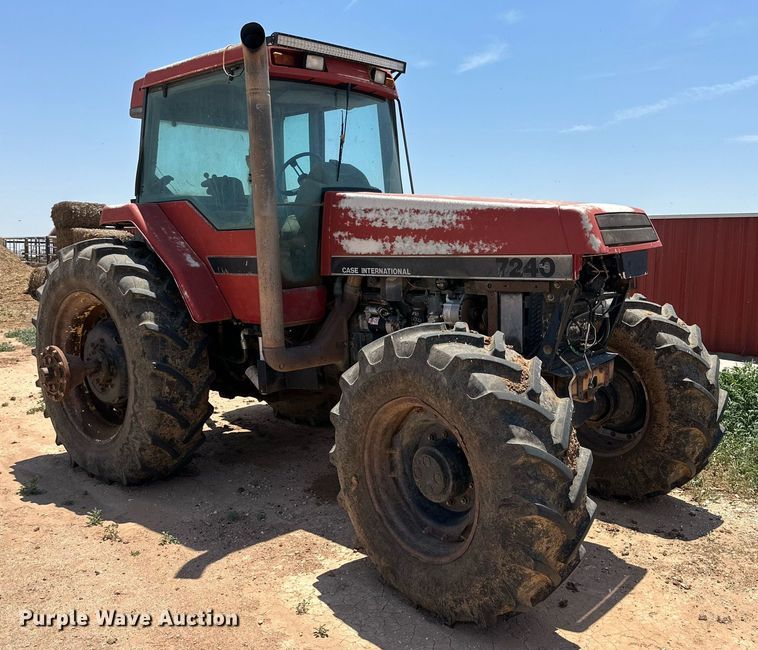 image for item KM9865 1994 Case IH 7240  MFWD tractor