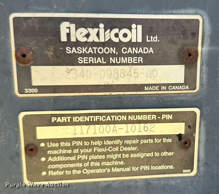 image for item KM9867 Flexi-Coil 5000  air seeder