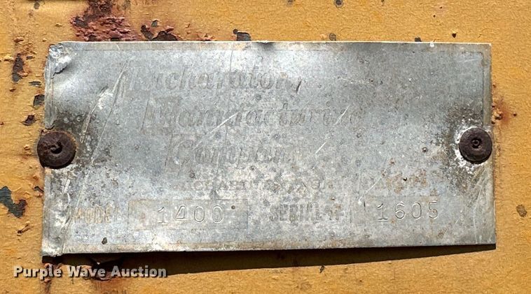 image for item KM9880 Richardton 1400  silage dump wagon