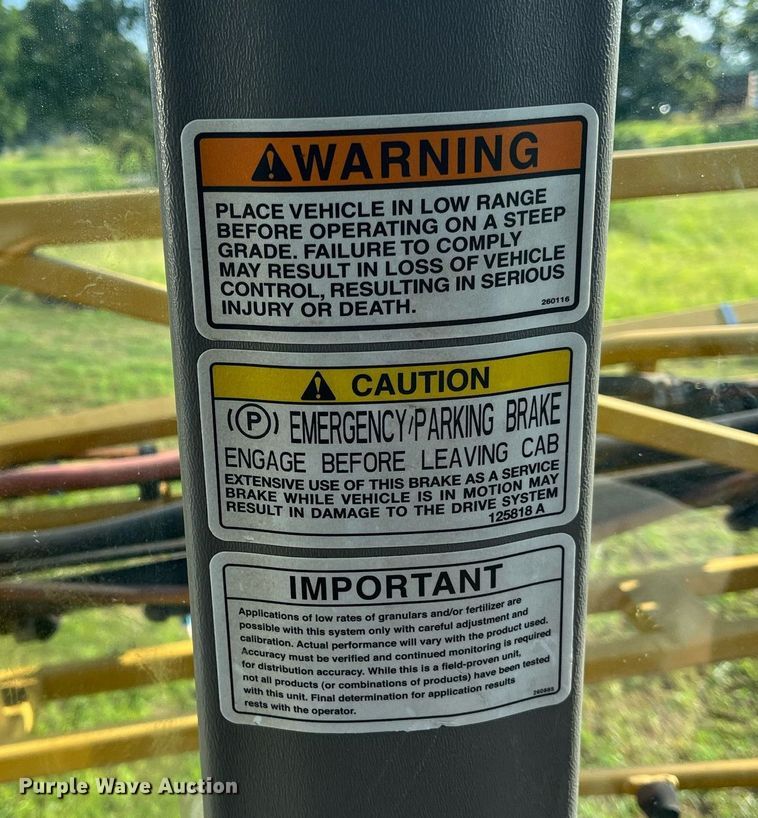 image for item KV9950 2009 Ag-Chem RoGator 1084SSC  sprayer