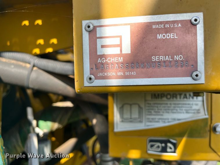 image for item KV9950 2009 Ag-Chem RoGator 1084SSC  sprayer