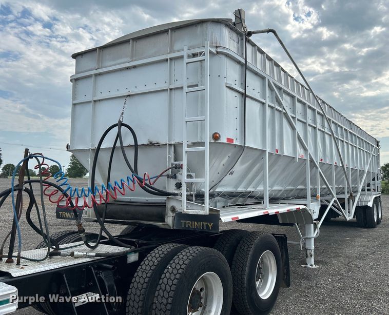 image for item KW9129 2007 Trinity Trailer Mfg Inc.  live bottom trailer