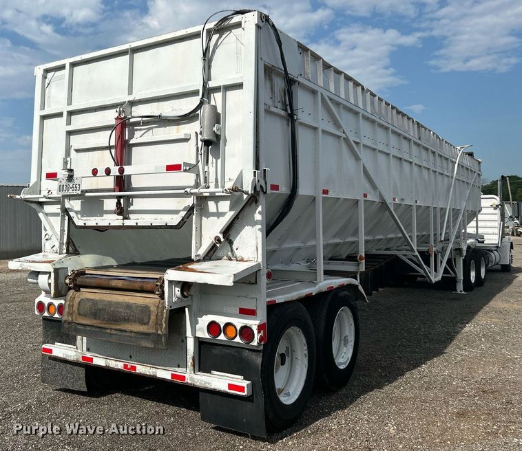 image for item KW9129 2007 Trinity Trailer Mfg Inc.  live bottom trailer