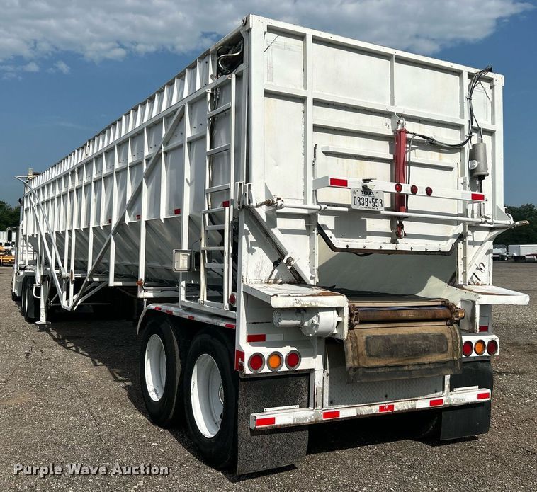image for item KW9129 2007 Trinity Trailer Mfg Inc.  live bottom trailer