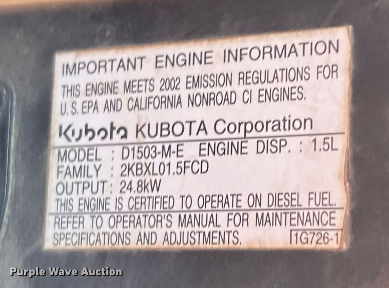 image for item LF9382 2003 Kubota L3130D  MFWD tractor