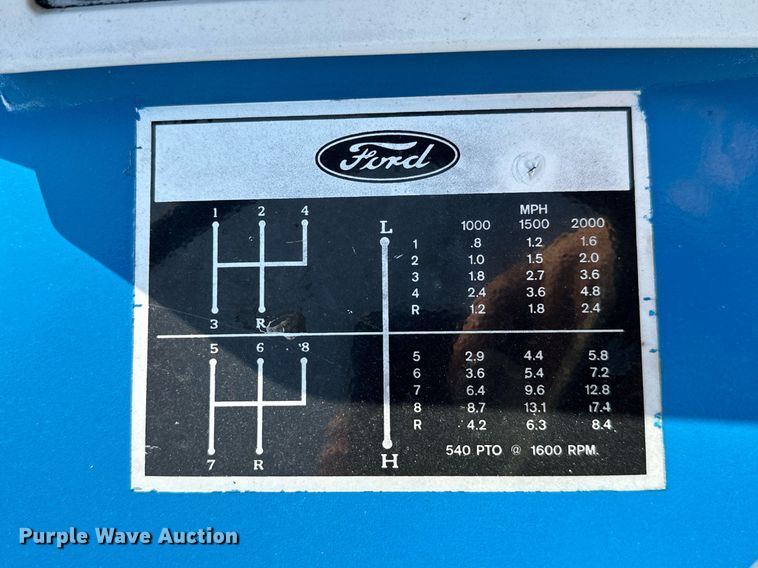 image for item MB9779 1966 Ford 3000  tractor