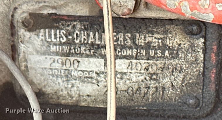 image for item ML9136 Allis Chalmers 190XT  tractor