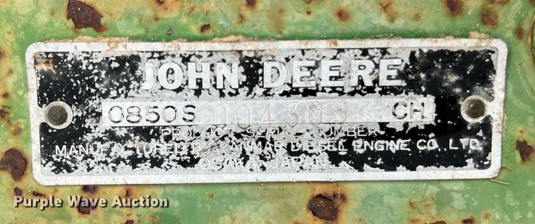 image for item NA9078 1979 John Deere 850  tractor