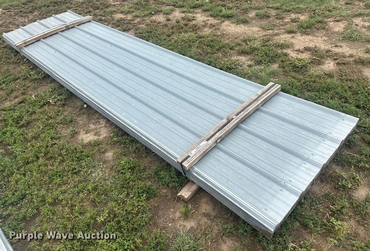 image for item NM9510 (120) sheets of metal siding/roofing