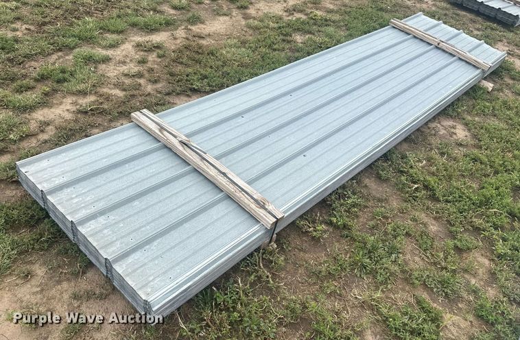 image for item NM9510 (120) sheets of metal siding/roofing
