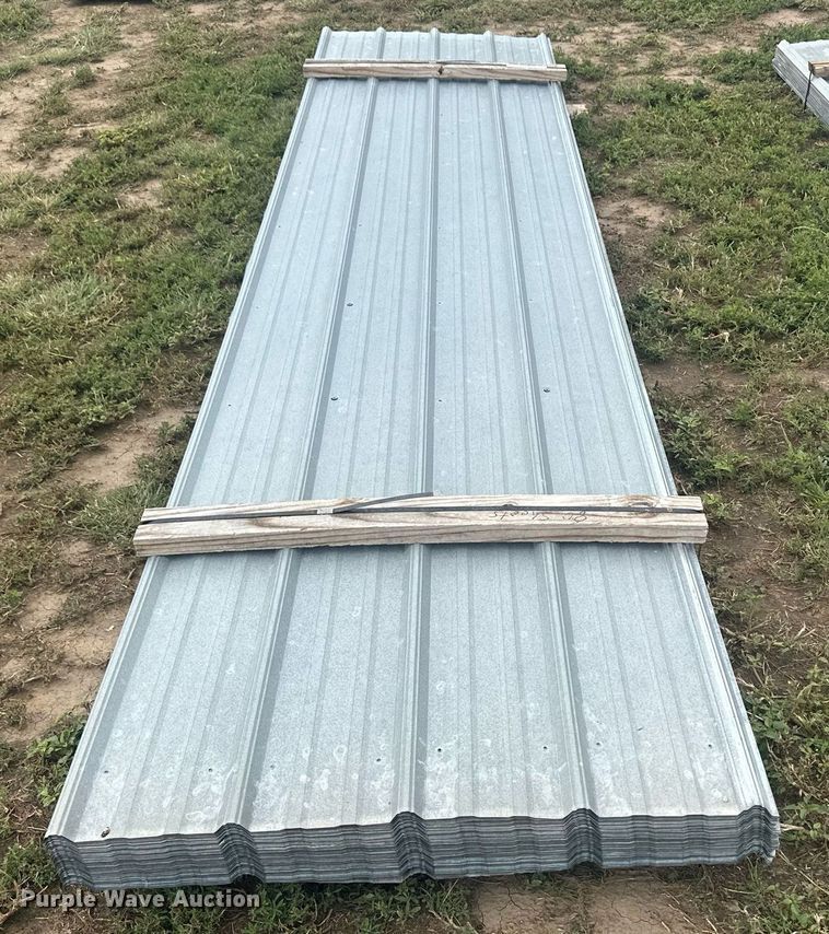 image for item NM9510 (120) sheets of metal siding/roofing