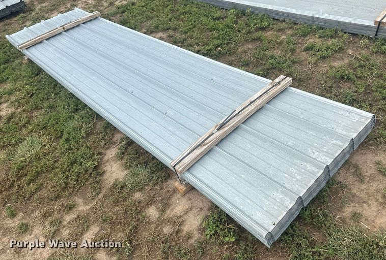 image for item NM9510 (120) sheets of metal siding/roofing