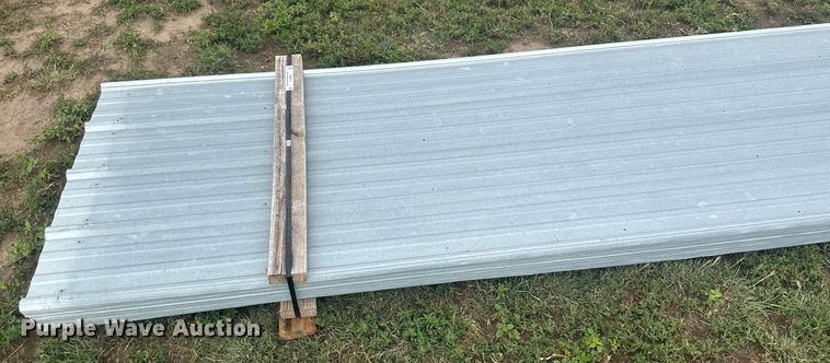 image for item NM9510 (120) sheets of metal siding/roofing