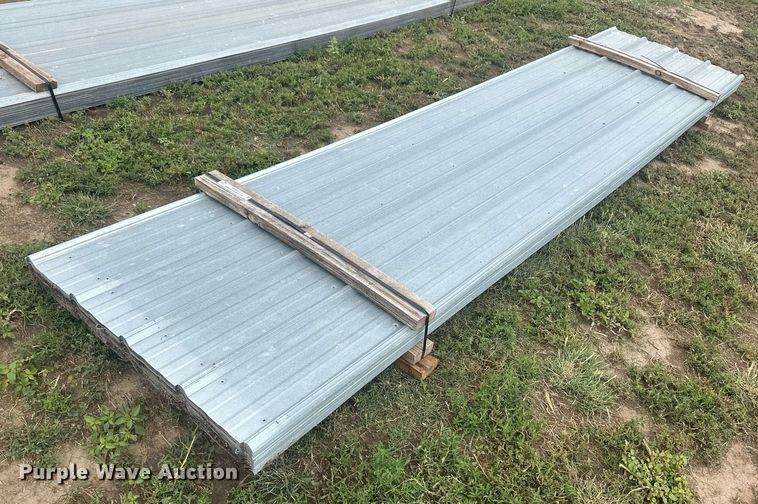 image for item NM9510 (120) sheets of metal siding/roofing