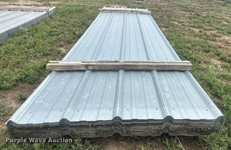 image for item NM9510 (120) sheets of metal siding/roofing