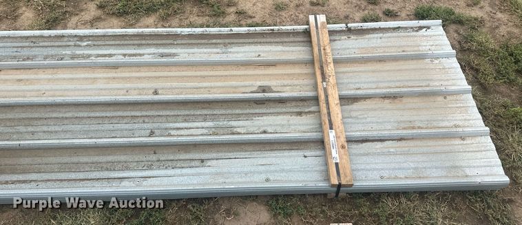 image for item NM9510 (120) sheets of metal siding/roofing