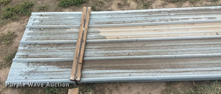 image for item NM9510 (120) sheets of metal siding/roofing