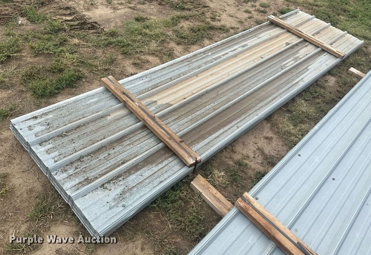 image for item NM9510 (120) sheets of metal siding/roofing