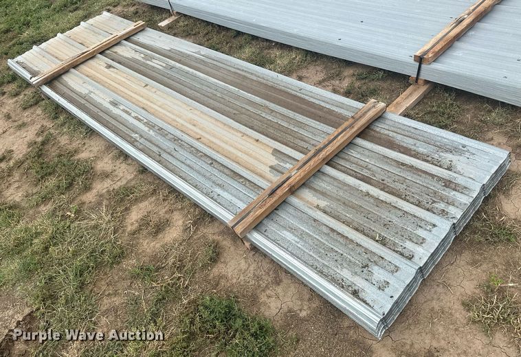 image for item NM9510 (120) sheets of metal siding/roofing