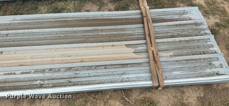 image for item NM9510 (120) sheets of metal siding/roofing