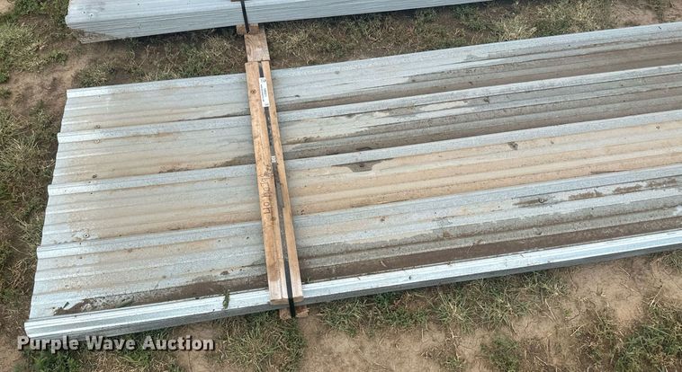 image for item NM9510 (120) sheets of metal siding/roofing