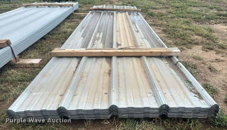 image for item NM9510 (120) sheets of metal siding/roofing