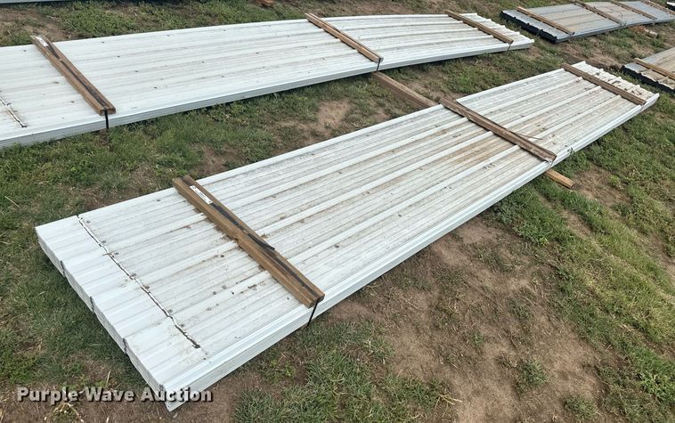 image for item NM9539 (150) sheets of metal siding/roofing