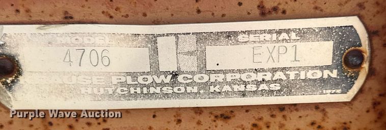 image for item NM9544 Krause 4706  row crop cultivator