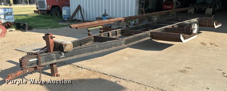 image for item NP9946 Shop built  header trailer