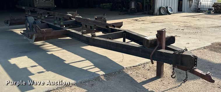 image for item NP9946 Shop built  header trailer