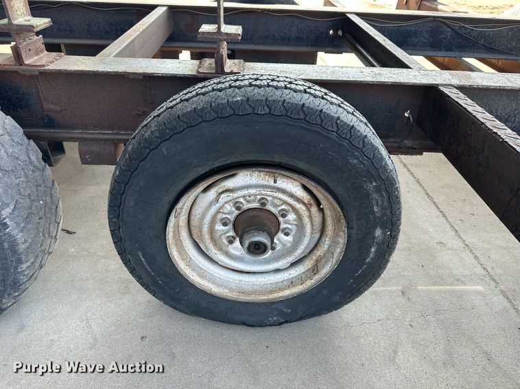 image for item NP9946 Shop built  header trailer