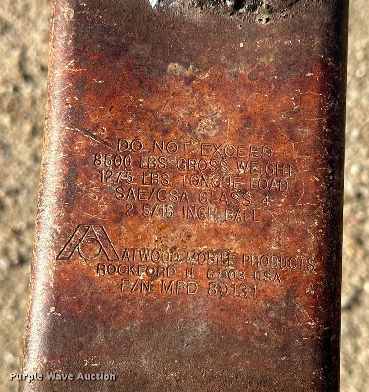 image for item NP9946 Shop built  header trailer