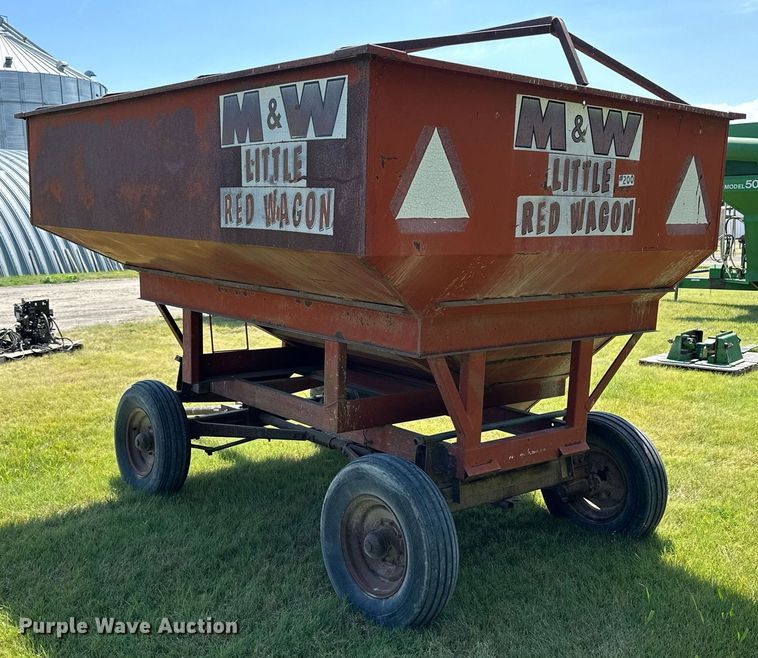 image for item NP9956 M&W Little Red Wagon  gravity wagon