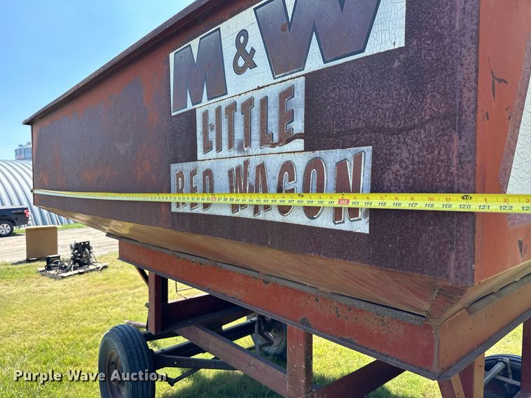 image for item NP9956 M&W Little Red Wagon  gravity wagon